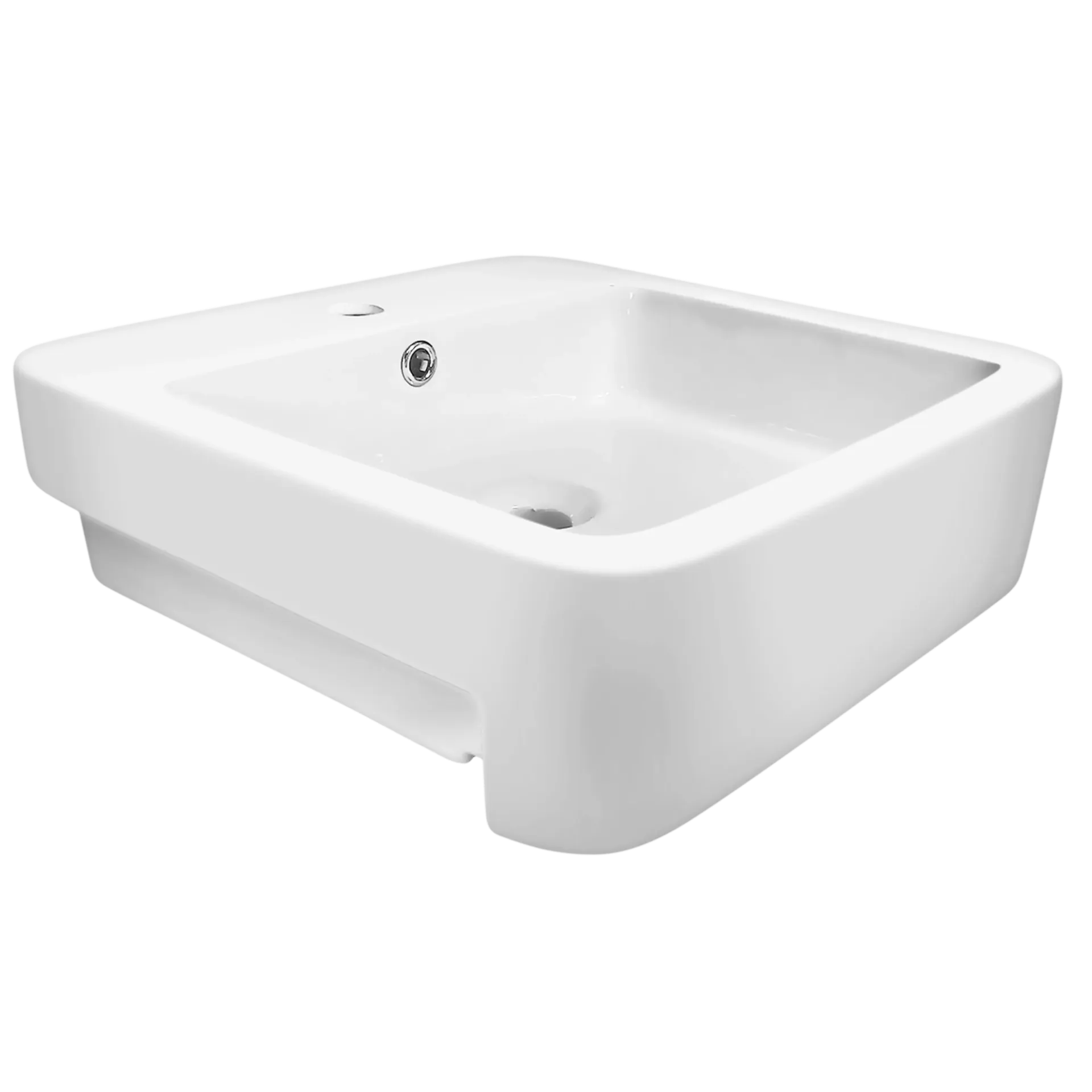 LAVAMANOS CUADRADO SEMI EMPOTRADO 47.5CM BLANCO AMORE MA