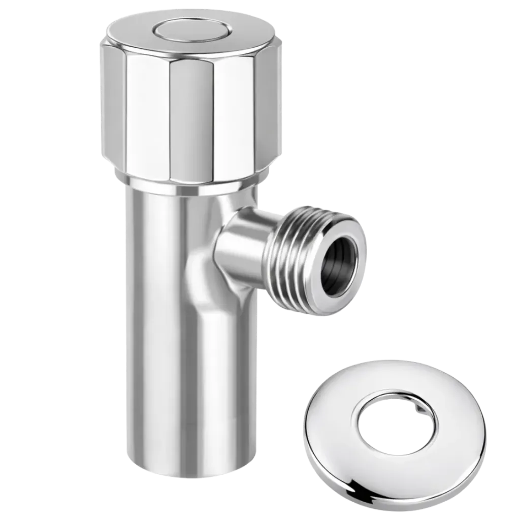 LLAVE DE ARRESTO 1/2X1/2 SATINADO SV