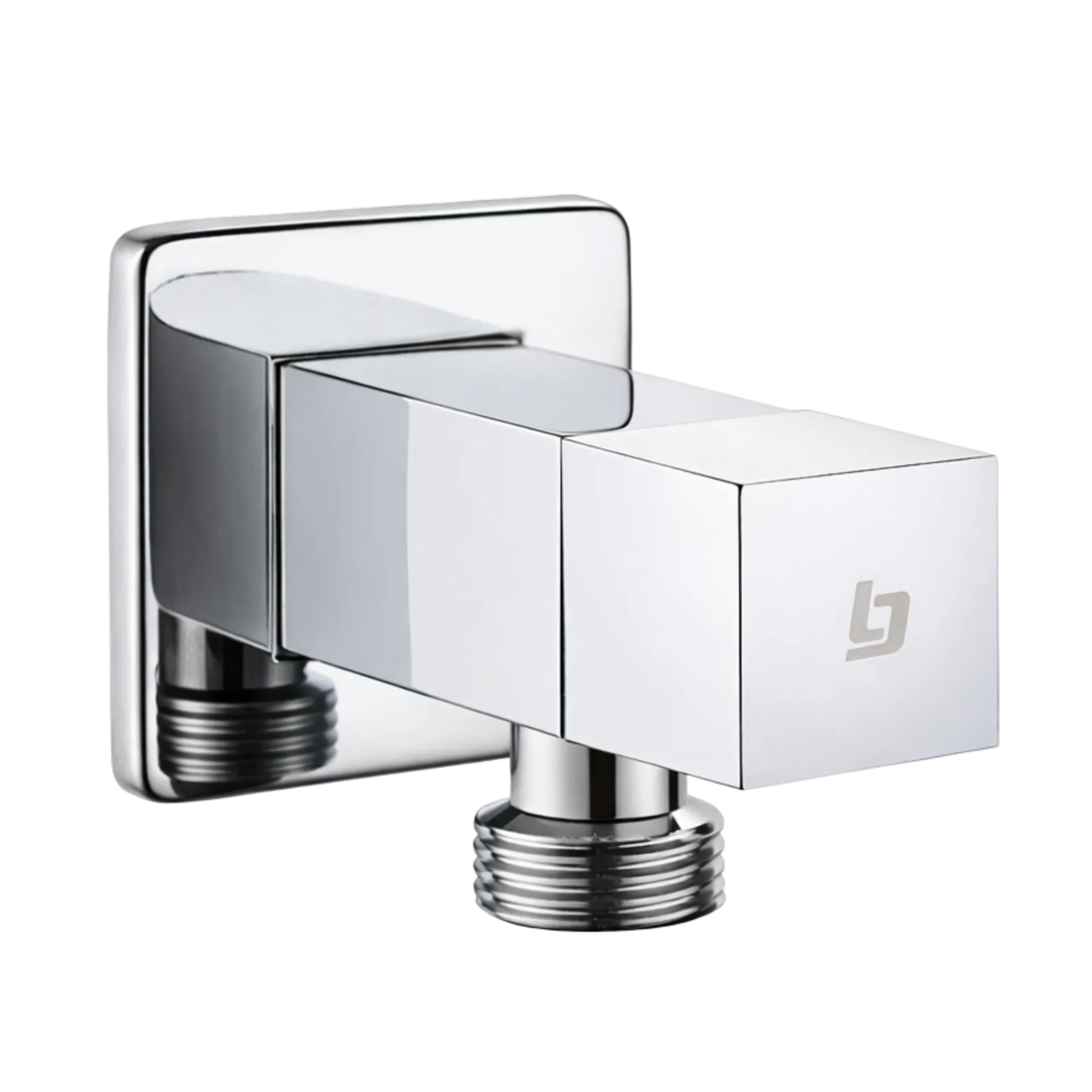 [GRI-1046] LLAVE DE ARRESTO 1/2" X 1/2" SQUARE CROMADO BG