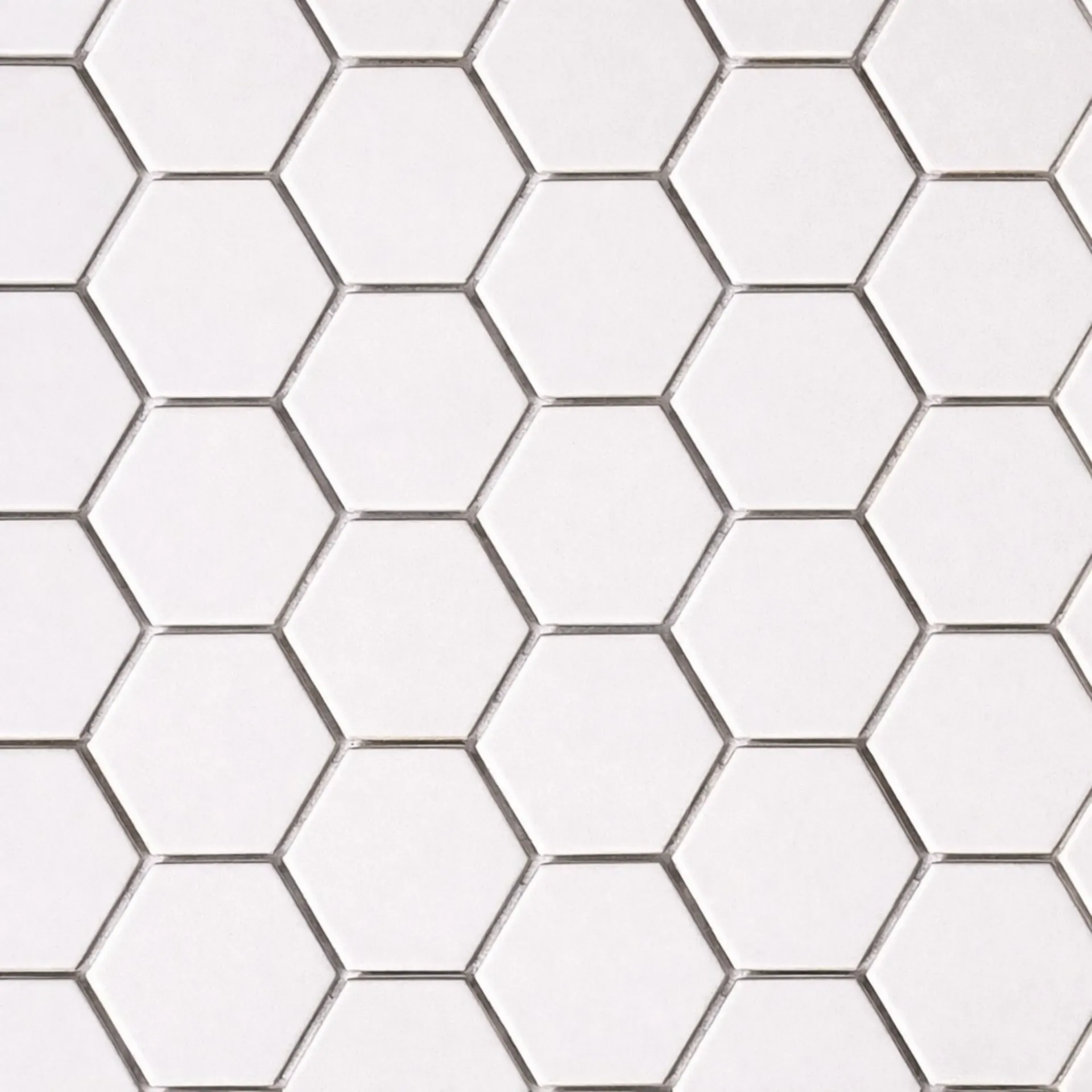 MALLA PORCELANA HEXAGONO MILK 29X35CM AD