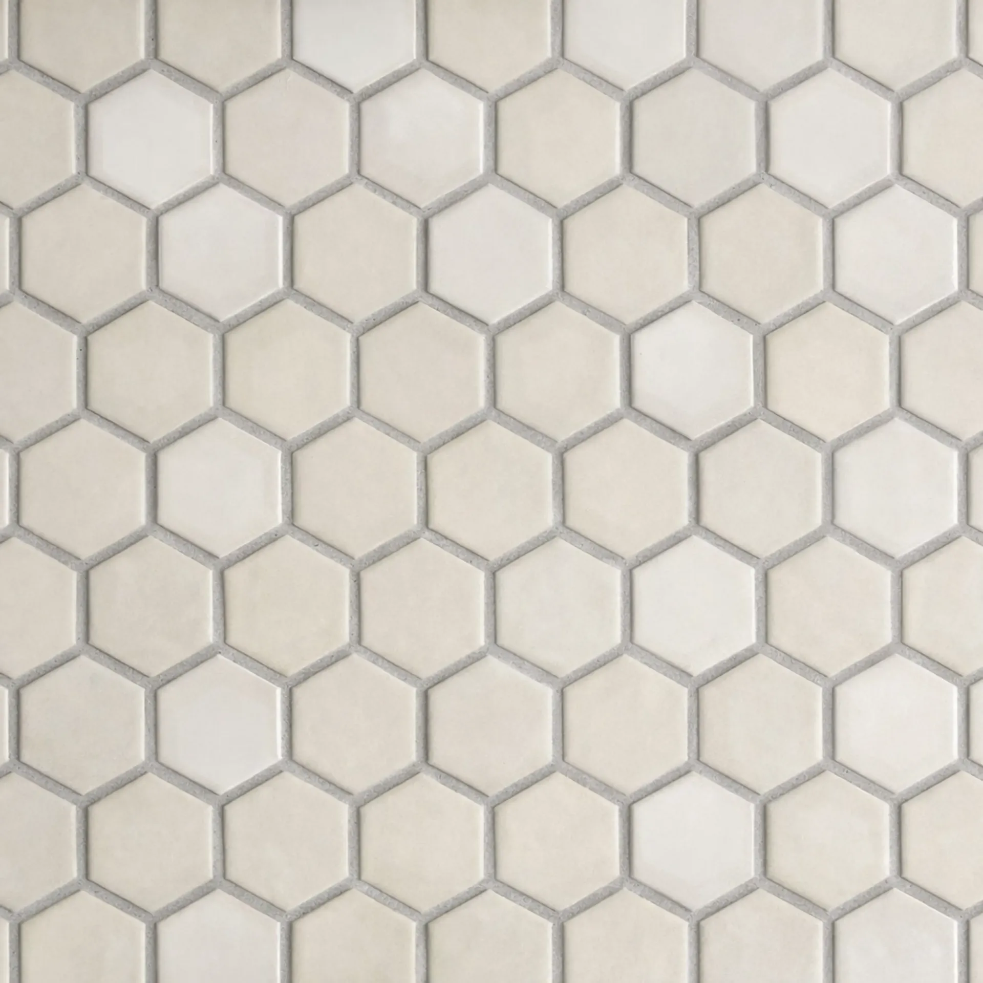 [AD-HEXAVORIO] MALLA CERAMICA HEXAGONO AVORIO MIX 25.5X28CM AD