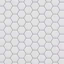 MALLA PORCELANA HEXAGONO SNOW 26X31CM AD