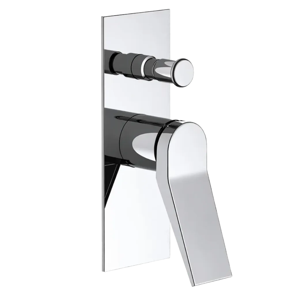 MONOMANDO DE DUCHA DADO CON DESVIADOR CROMADO MHILER