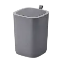 PAPELERA CUADRADA CON SENSOR 12L GRIS EKO