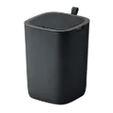 PAPELERA CUADRADA CON SENSOR 12L NEGRO EKO