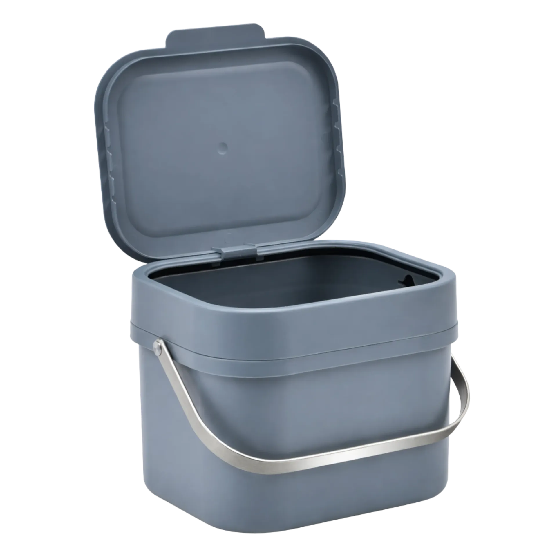 PAPELERA DE COCINA 4.5L GRIS BARI