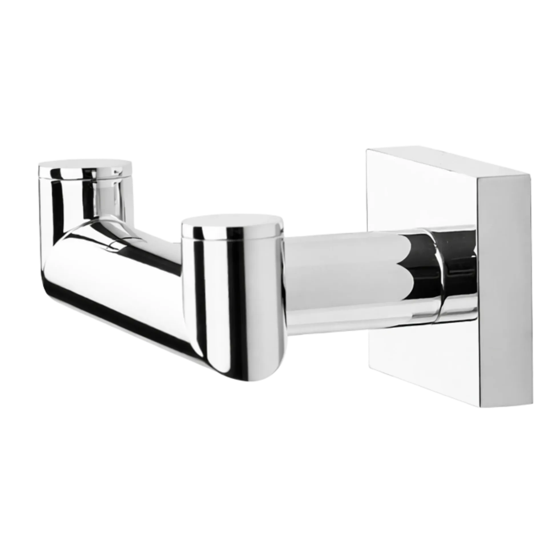 [M2232] PERCHERO DOBLE DADO CROMADO MHILER