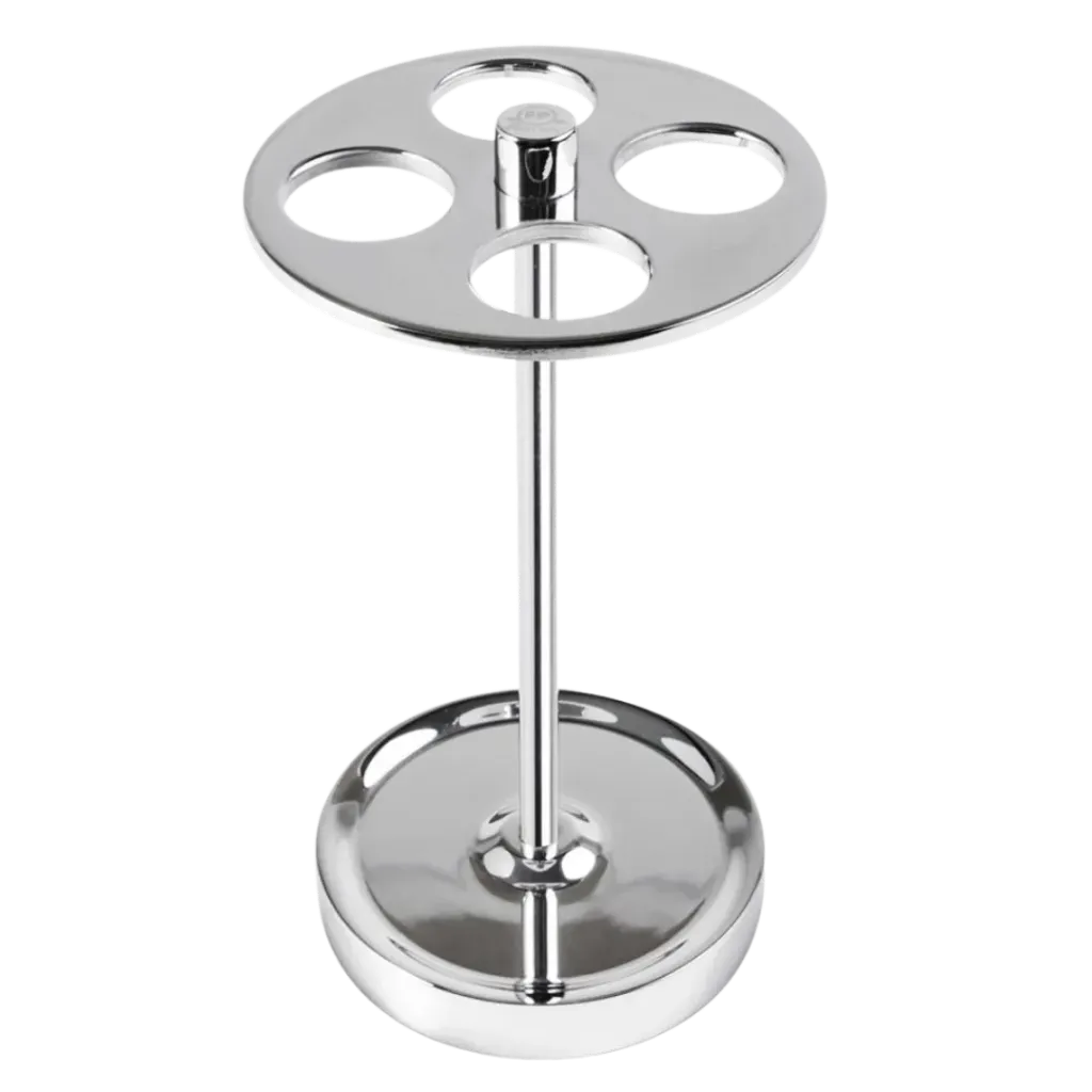 [37PC001] PORTACEPILLO CON BASE CROMADO FUNDICION PACIFICO