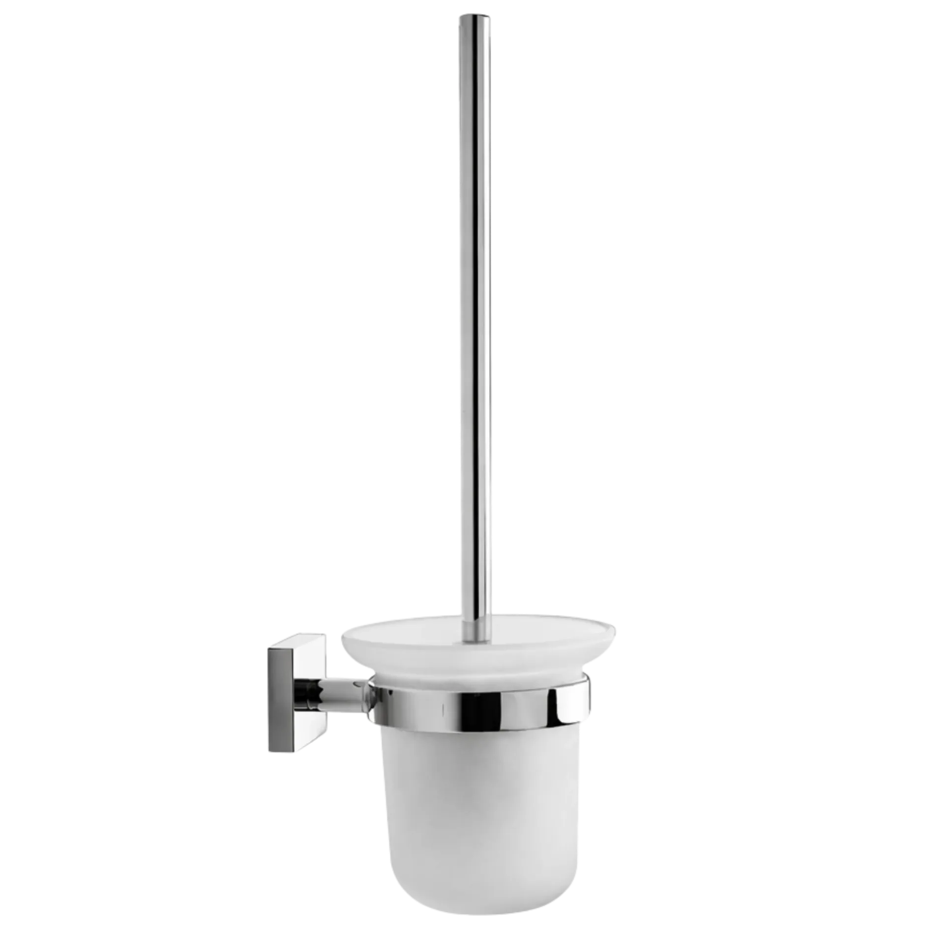 [M2261] PORTACEPILLO PARA WC DADO CROMADO MILHER