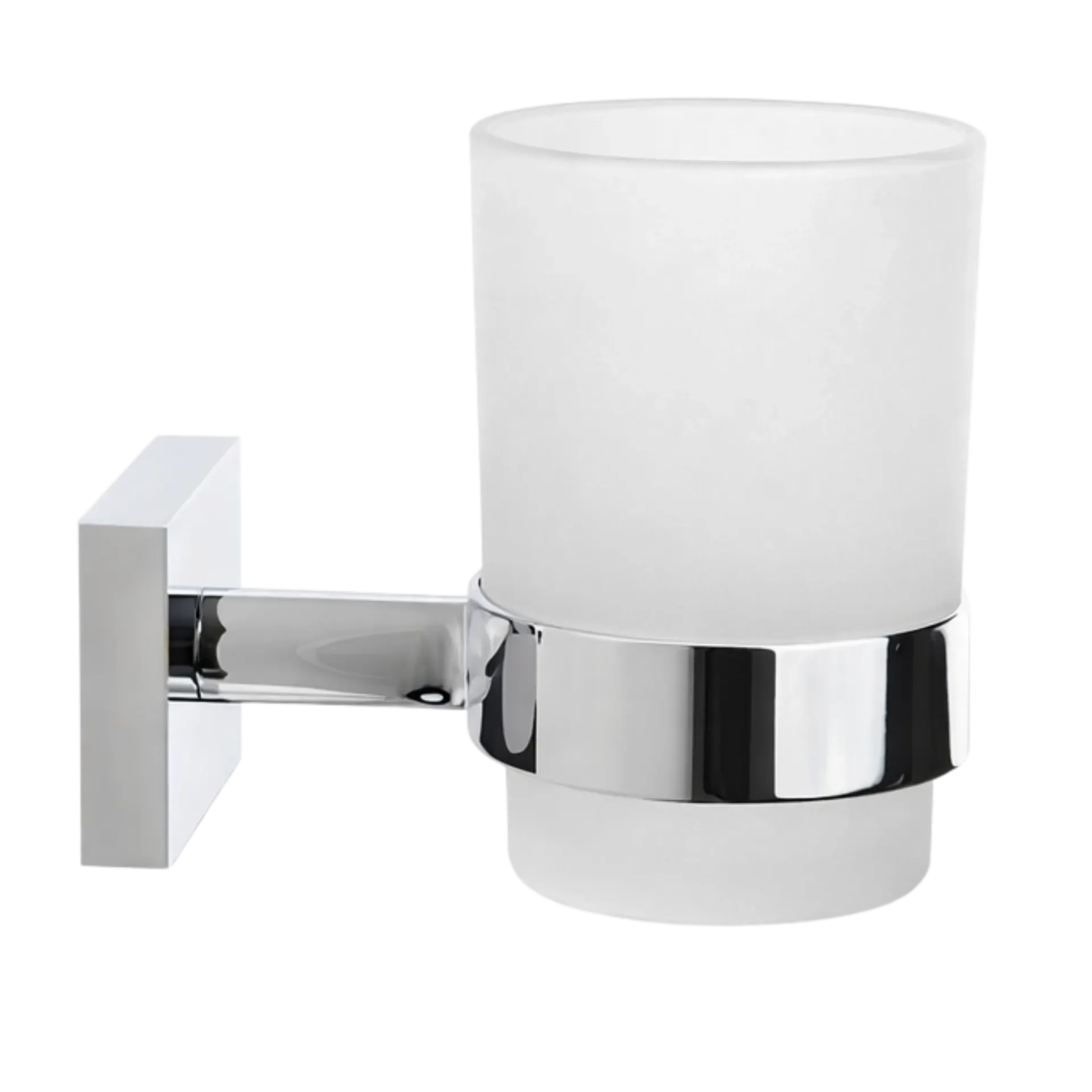 [M2241] PORTAVASO DADO CROMADO MHILER