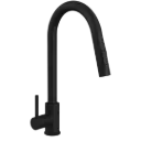 GRIFERIA DE FREGADERO PADUA NEGRO MATE EUROPA