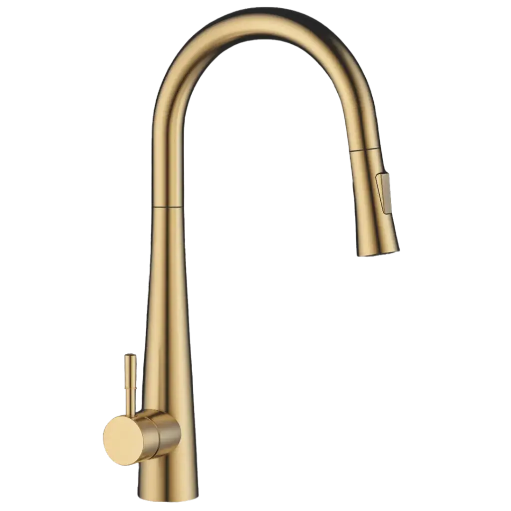 [GRICOC-016] GRIFERIA DE FREGADERO MARBELLA DORADO MATE EUROPA