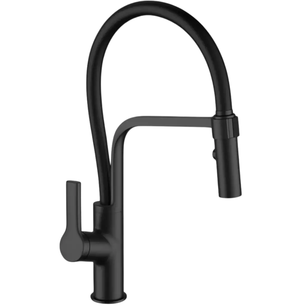 GRIFERIA DE FREGADERO MILAN GUN METAL EUROPA