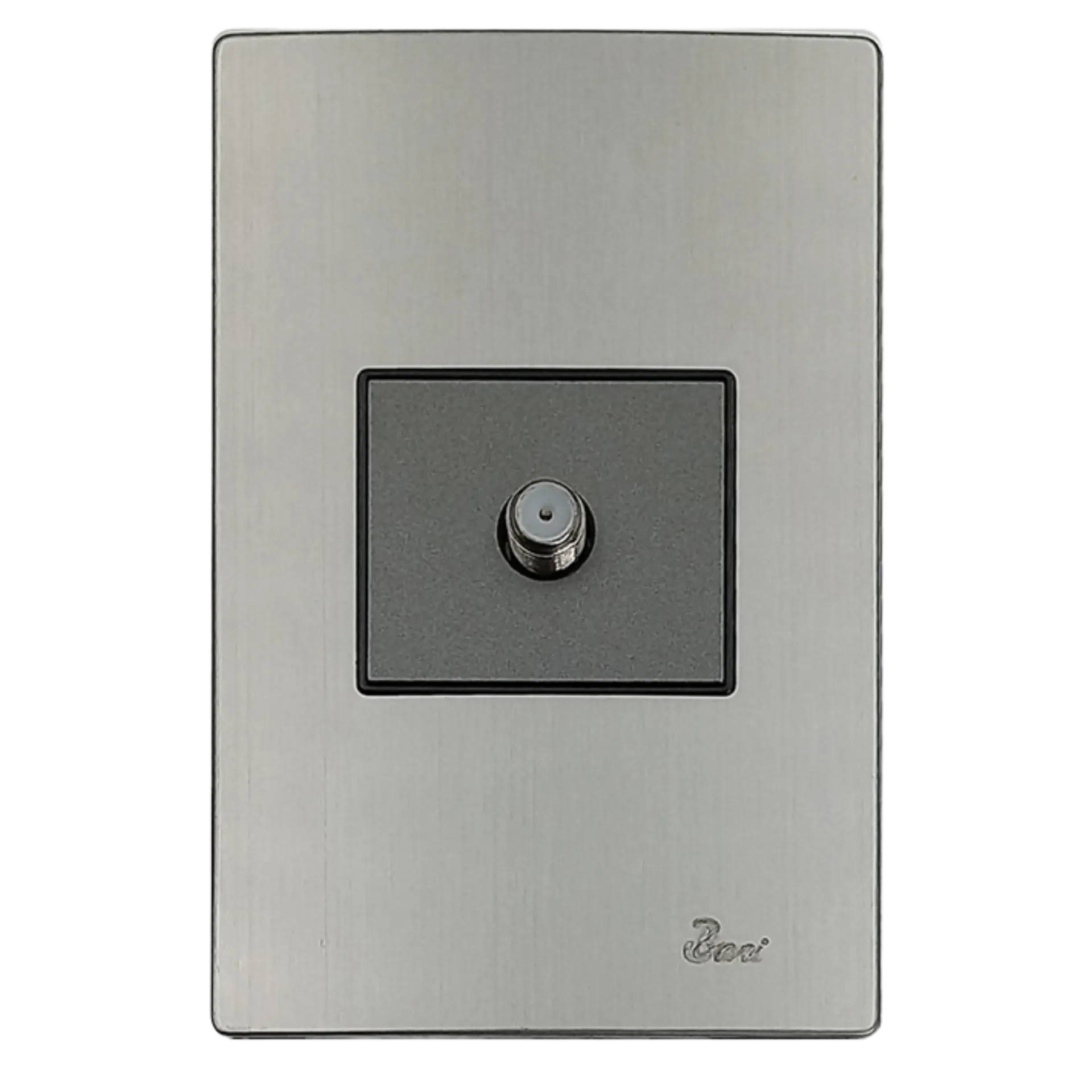 [INT.02.06] TOMA PARA TV INOX BARI