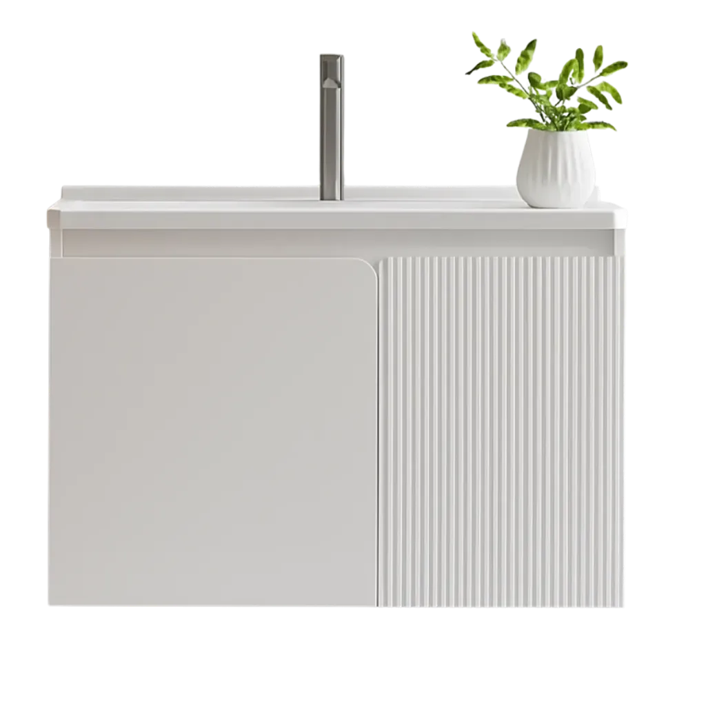 MUEBLE DE BAÑO OCEAN 60CM BLANCO CON LAVAMANOS RIVER