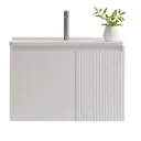 MUEBLE DE BAÑO OCEAN 60CM BLANCO CON LAVAMANOS RIVER