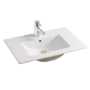 LAVAMANOS DE EMPOTRAR 61CM BLANCO RIVER