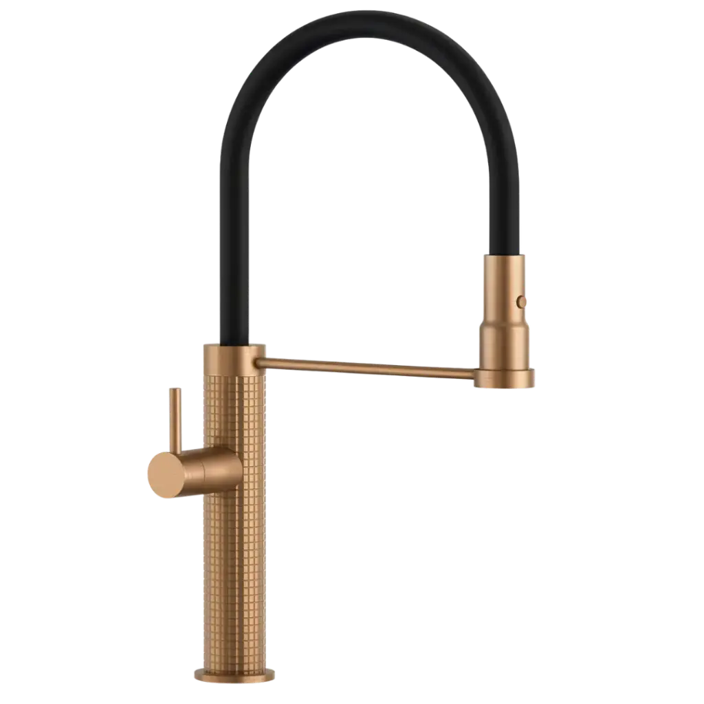 GRIFERIA DE FREGADERO GENOVA GOLD ROSE EUROPA