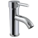 GRIFERIA DE LAVAMANOS BAJA REDONDA CROMADO THAI