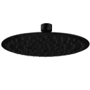 DUCHA REGADERA REDONDA AMALFI 25CM NEGRO MATE EUROPA