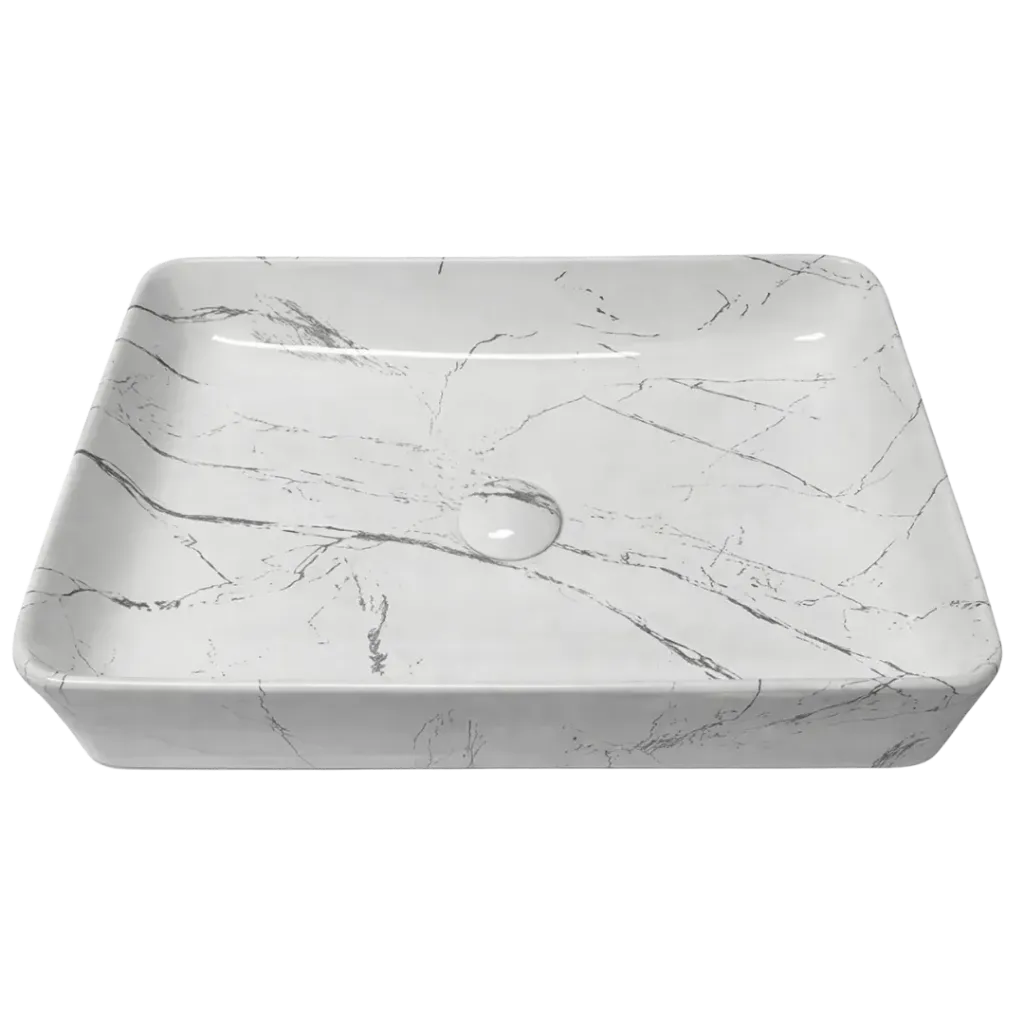 LAVAMANOS BLANCO CARRARA 51X35CM FAUCYS