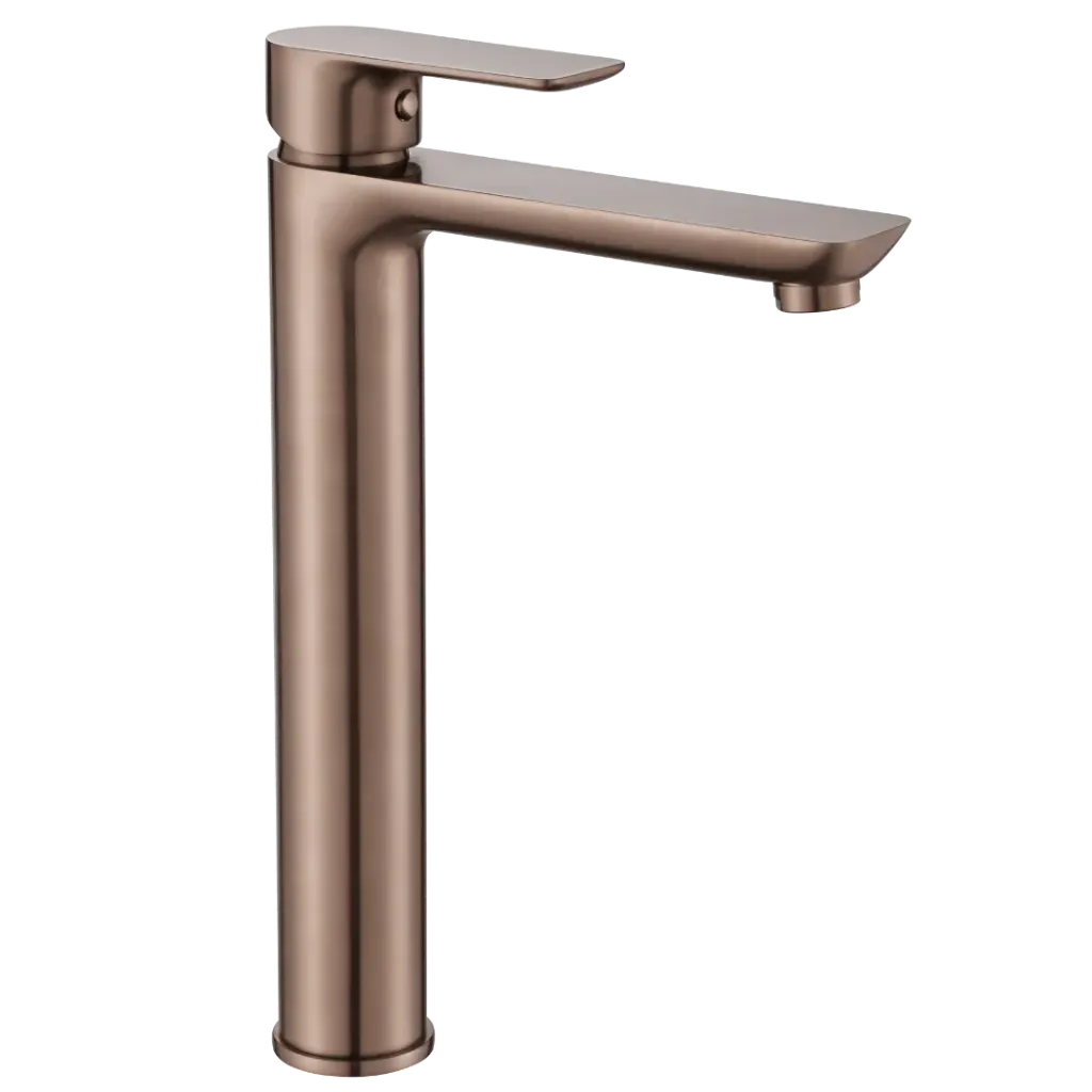 GRIFERIA DE LAVAMANOS ALTA ODESSA BRONCE CASTEL