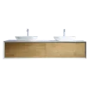 MUEBLE DE BAÑO VIGO 140CM ROBLE CASTEL