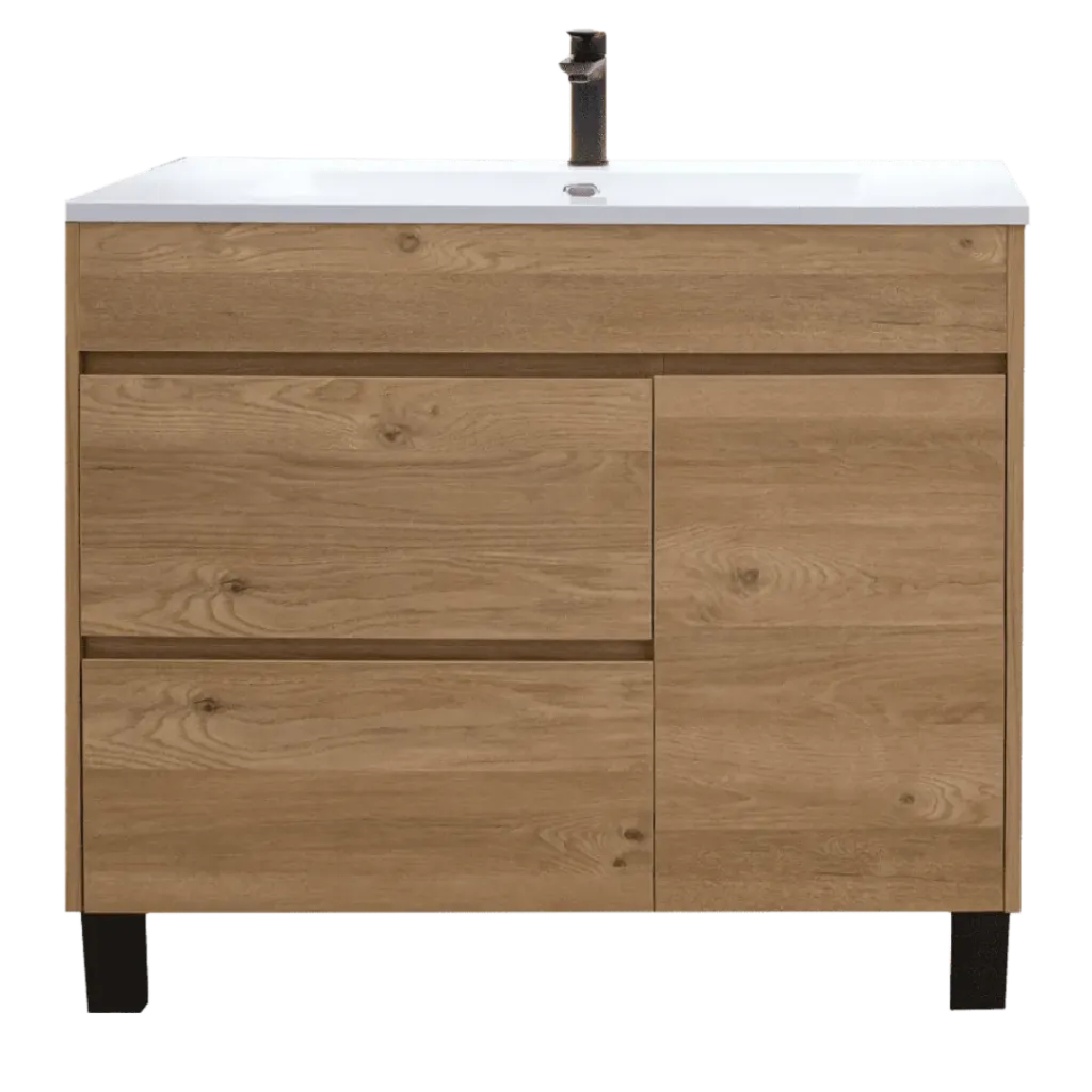 MUEBLE DE BAÑO LERIDA 80CM NUEZ CASTEL