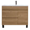 MUEBLE DE BAÑO LERIDA 80CM NUEZ CASTEL