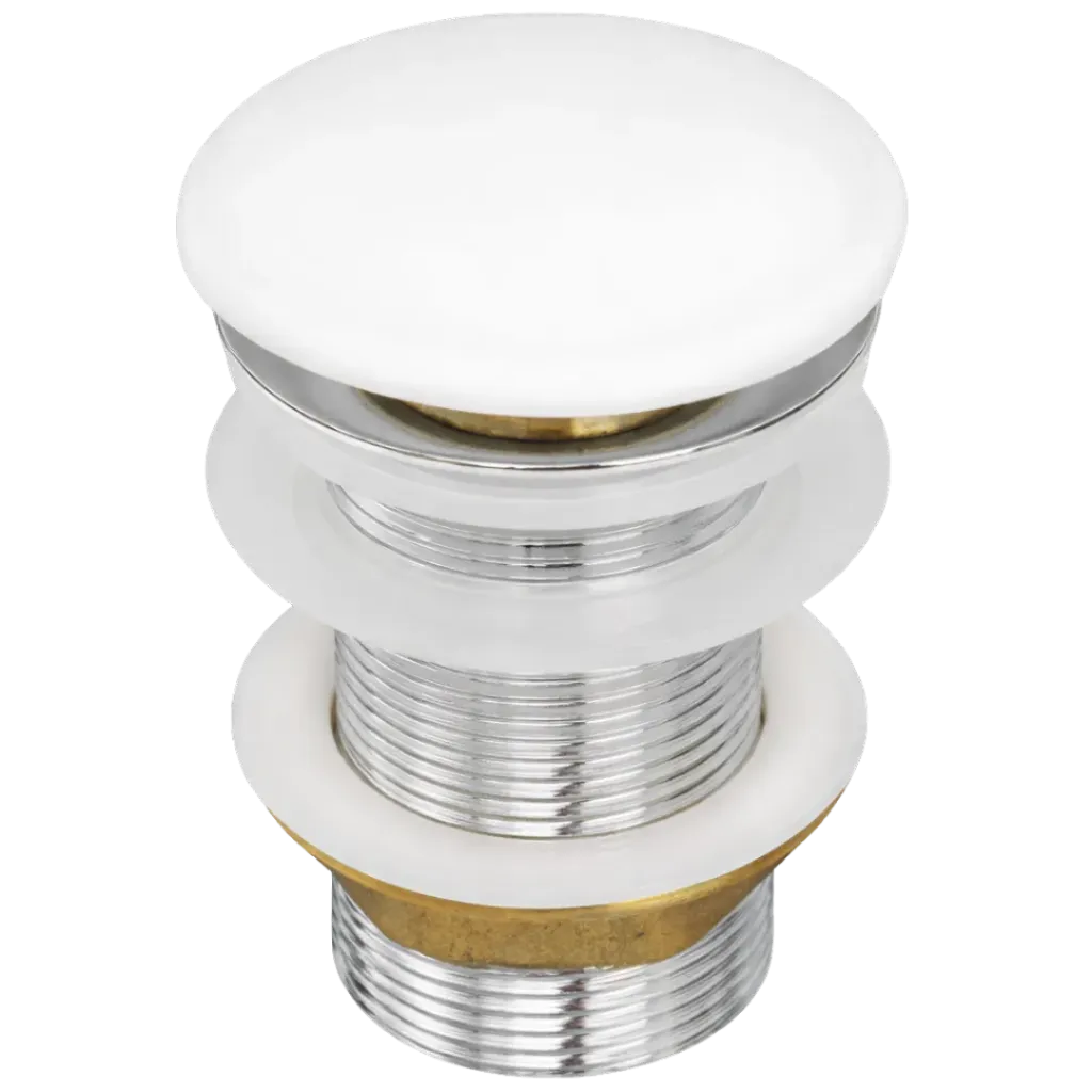 DESAGUE DE LAVAMANOS CERAMICO S/R BLANCO ID