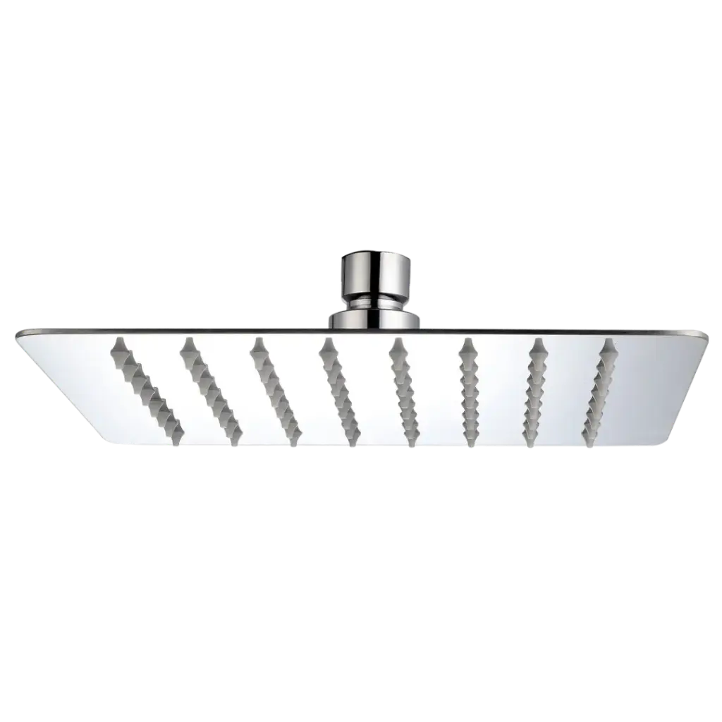DUCHA REGADERA CUADRADA SANTORINI 40CM CROMADO EUROPA