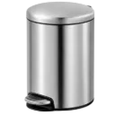 PAPELERA CILINDRICA 8L SATINADO EKO