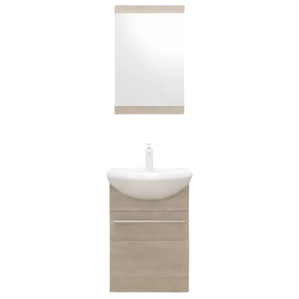 MUEBLE DE BAÑO AROA 45CM MARRON ROYO