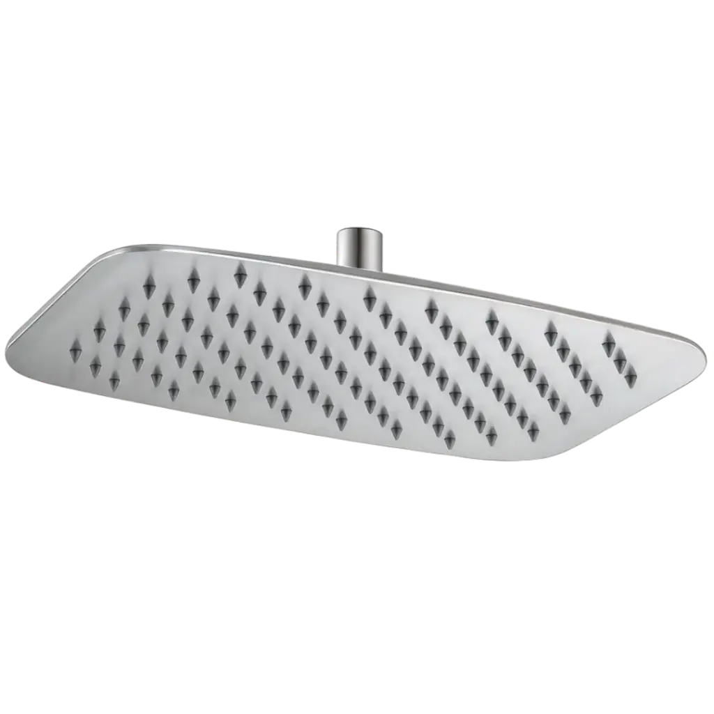 DUCHA REGADERA RECTANGULAR KAVALA 25CM CROMADO EUROPA