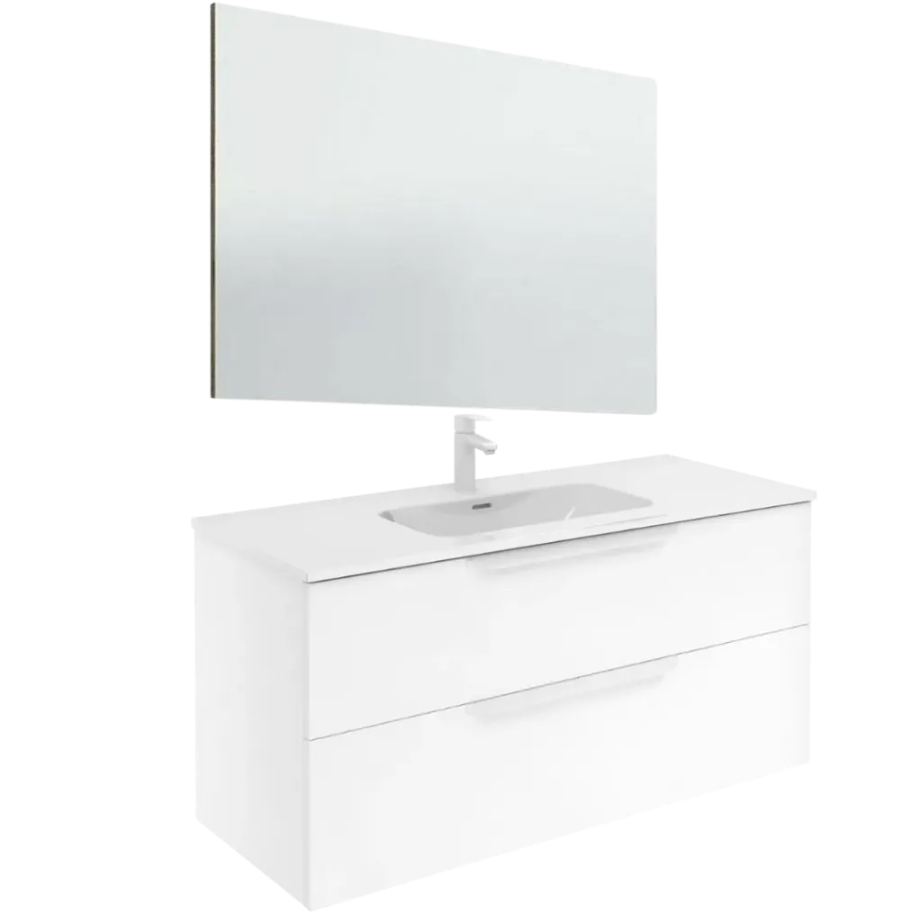 MUEBLE DE BAÑO URBAN 120CM BLANCO MATE ROYO