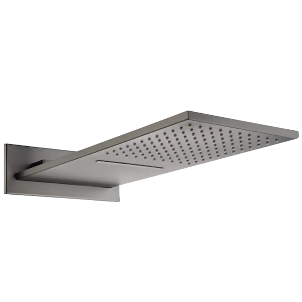 DUCHA REGADERA MYKONOS GUN METAL EUROPA