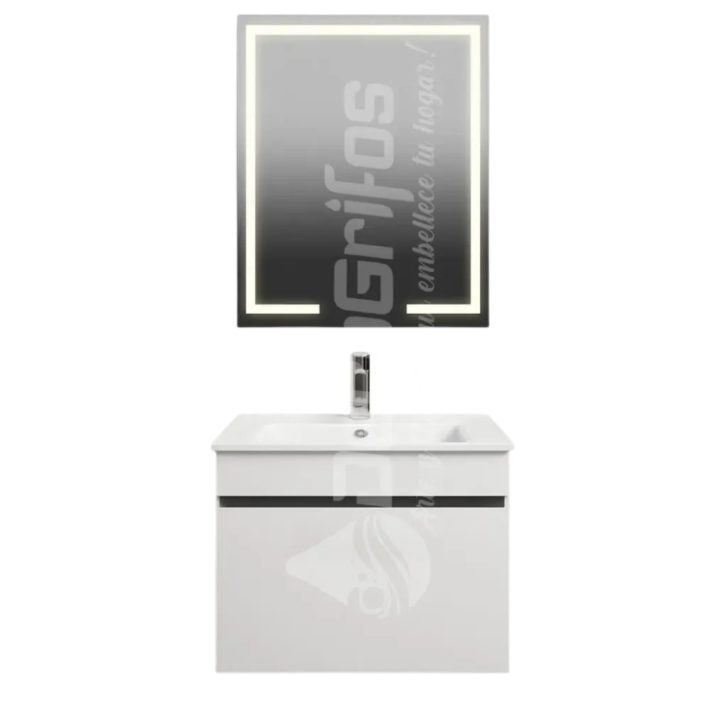 MUEBLE DE BAÑO PHUKET 60CM BLANCO THAI