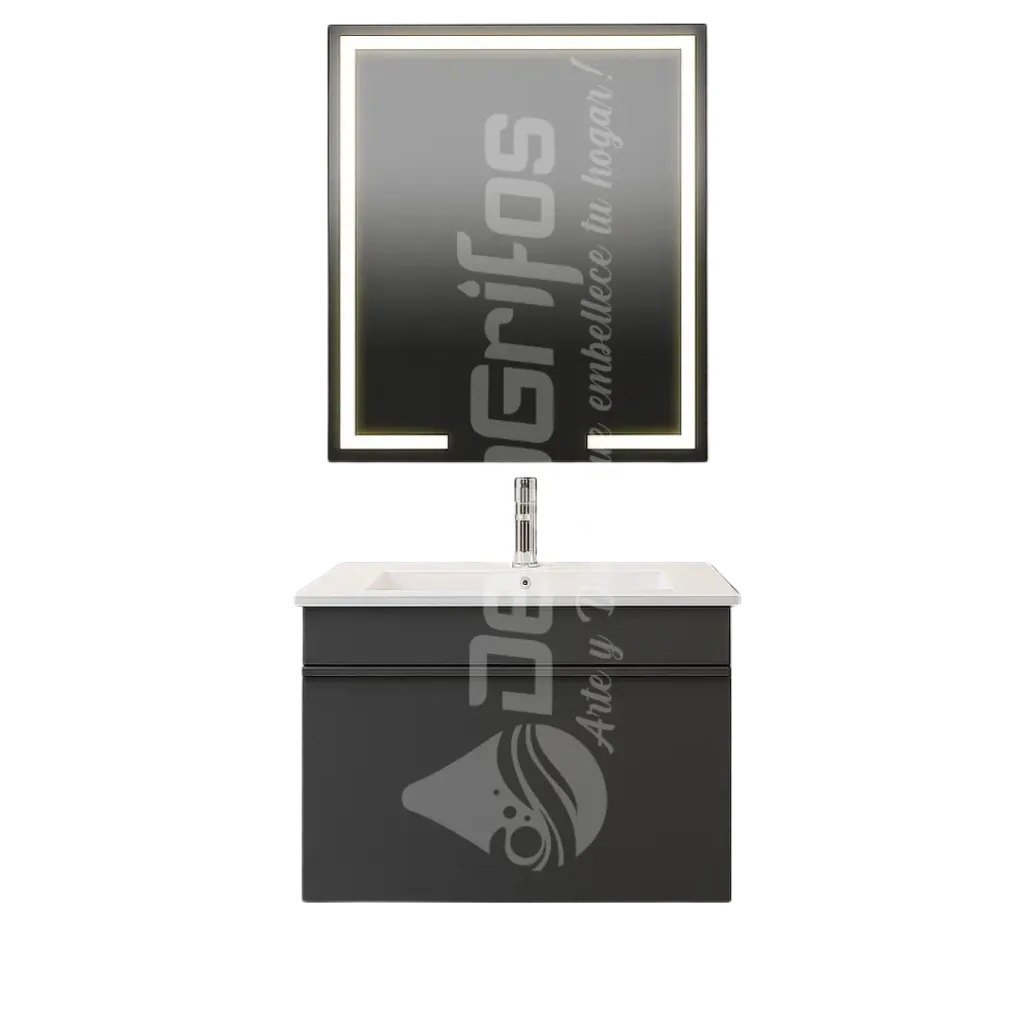 MUEBLE DE BAÑO PHUKET 60CM GRIS OSCURO THAI