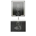 MUEBLE DE BAÑO PHUKET 60CM GRIS OSCURO THAI