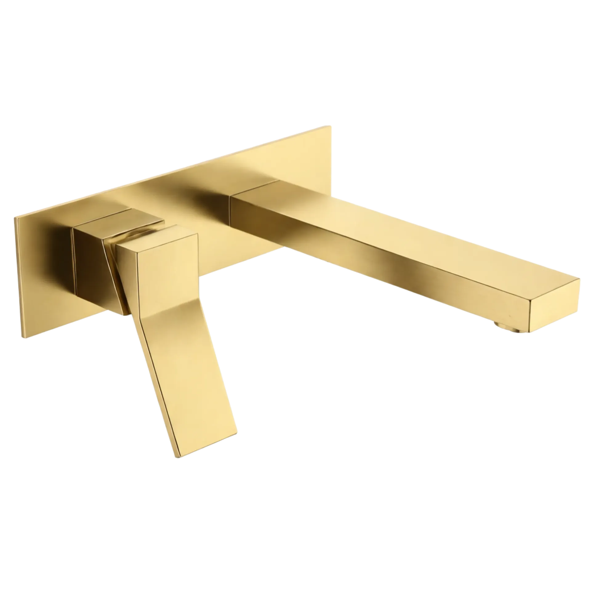 GRIFERIA DE LAVAMANOS DE PARED LYON DORADO EUROPA