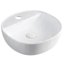 LAVAMANOS REDONDO 40CM BLANCO UNIQUE