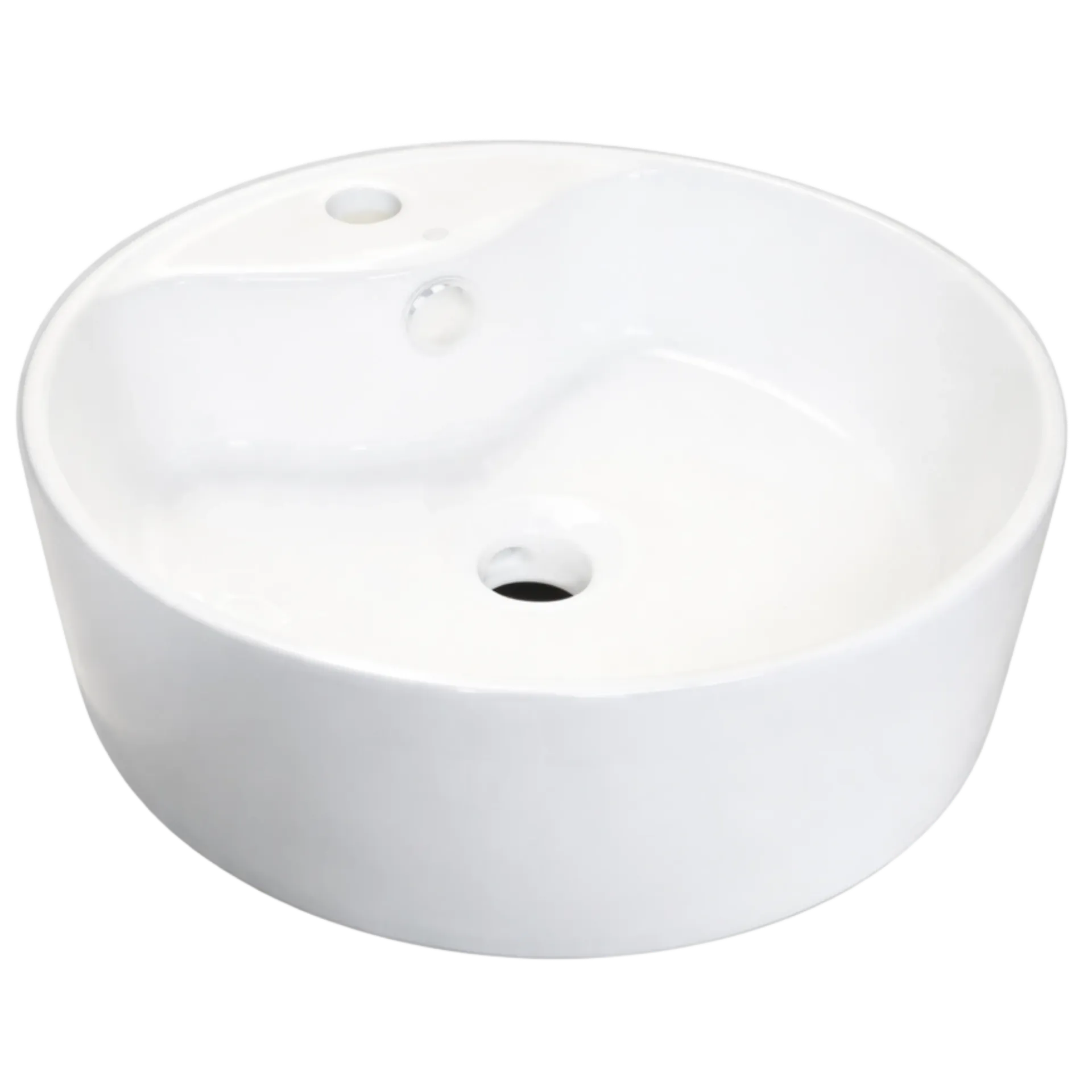[LAV-02] LAVAMANOS REDONDO 46CM BLANCO UNIQUE